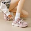 Pink Dexun Shoes, New Spring Platform Ballet Forrest Gump Shoes, Casual Little White Sports Shoes
