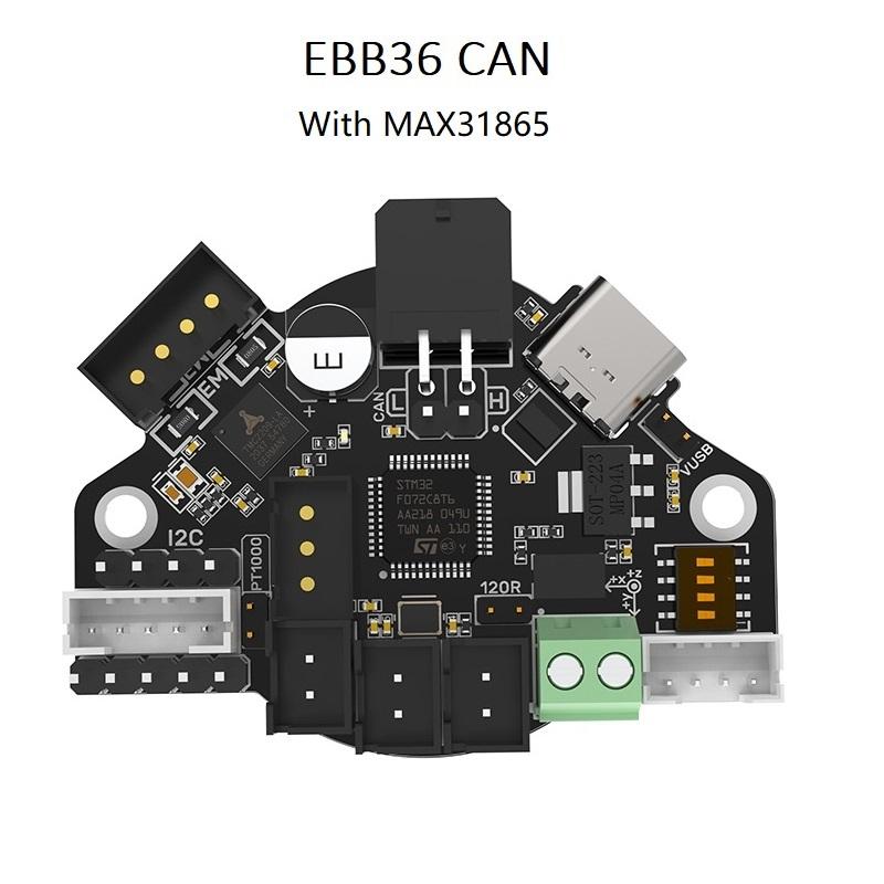BIGTREETECH EBB36 EBB42 CAN GEN2 Board Support Canbus PT100 For Klipper Hotend HeadTool 36 Stepper Motor Ender3 3d Printer Parts