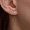 [LOMET] 14K GF Eve Cubic Drop Earrings_MJ5005BFE