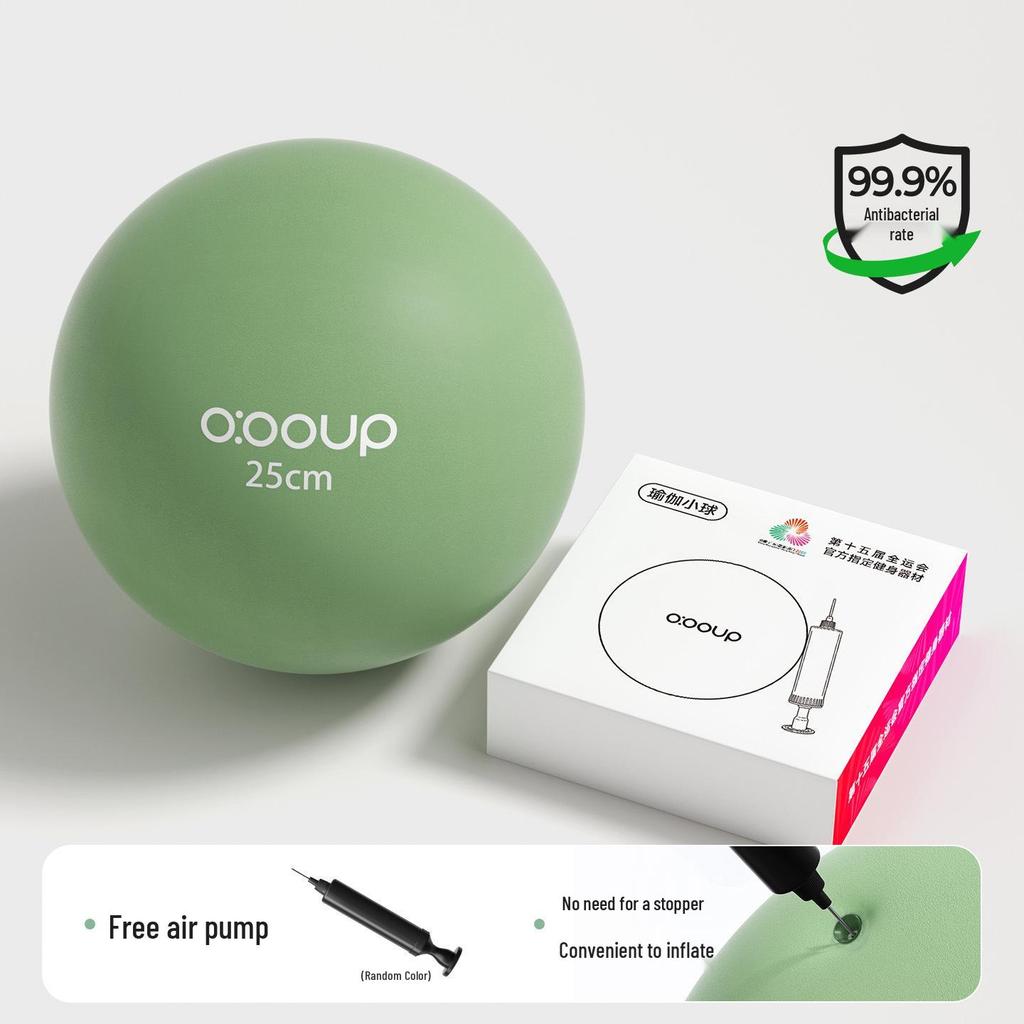Mini Bola de Yoga Espessa à Prova de Explosão para Pilates, Fitness e Equilíbrio do Assoalho Pélvico