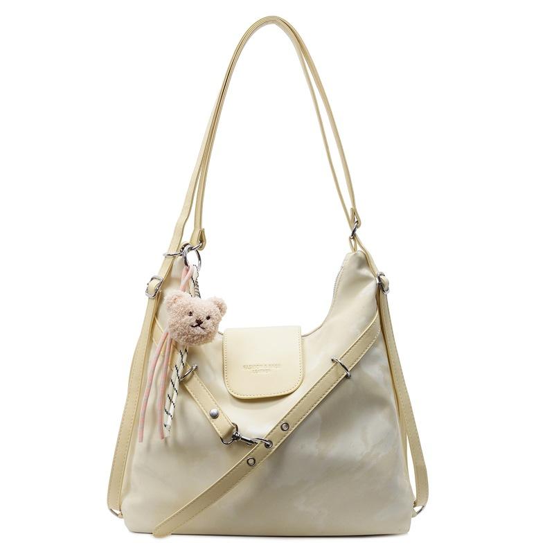 Popular casual high-end sense lightweight tote bag female versatile Spice Girl style multi-back commuter style backpack