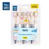 Mei Hui Ji Jia Fine Bristle Toothbrush - 6 Count