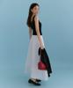 MICANE Inla Dot Frill Flare Skirt