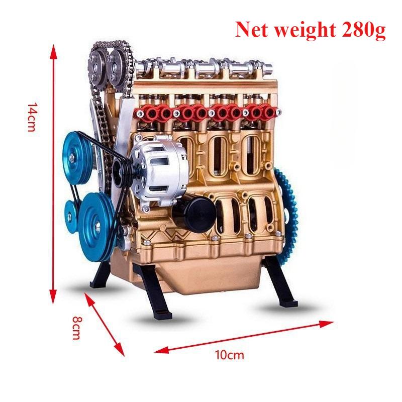 Engine Model Figurines Miniature Creative Sculpture Modern Interior Desktop Sculptures Living Room Decoration Ornaments