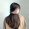 Check Pattern Winter Earmuffs (Brown)
