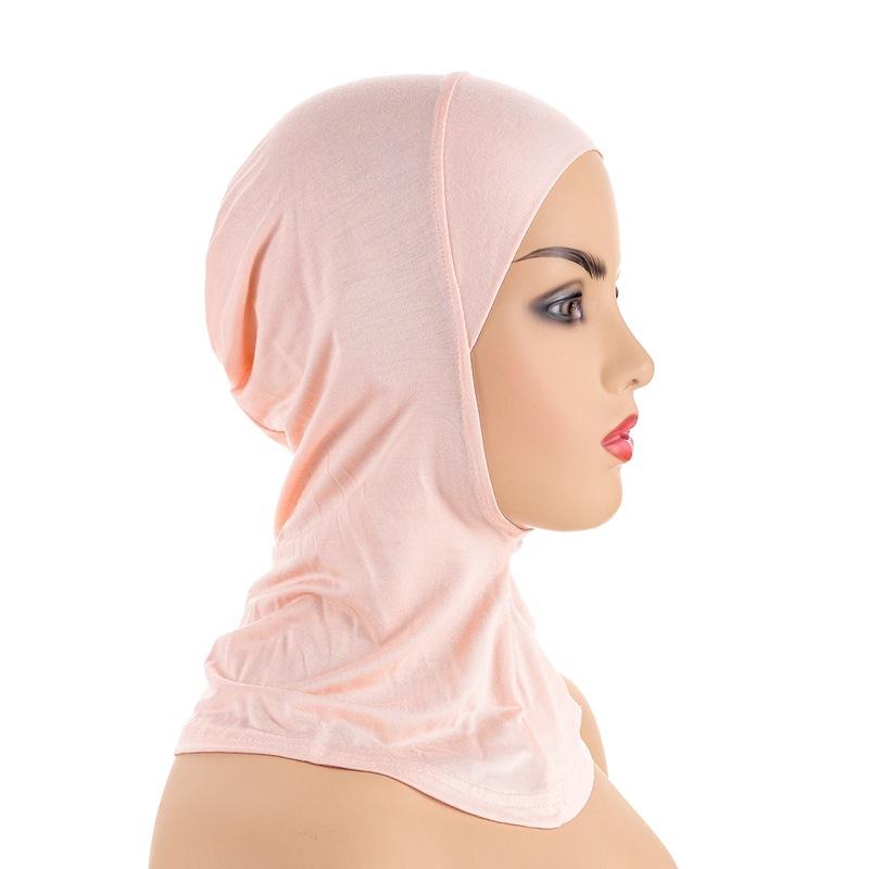 Women's Muslim Hijab Scarf-Cotton & Modal Material Turban Style Multi-Function Ethnic Headwear