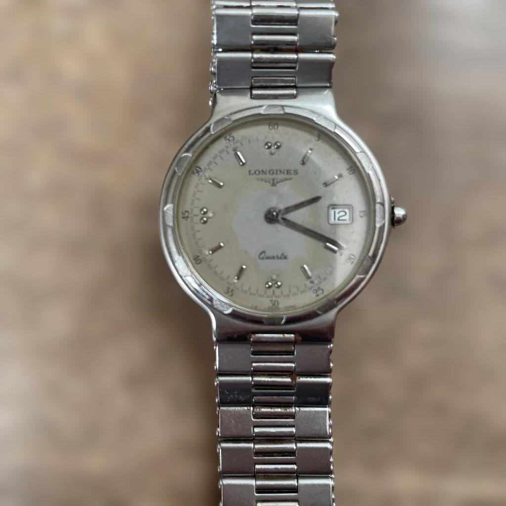 Used LONGINES Watch Silver Quartz Fudo