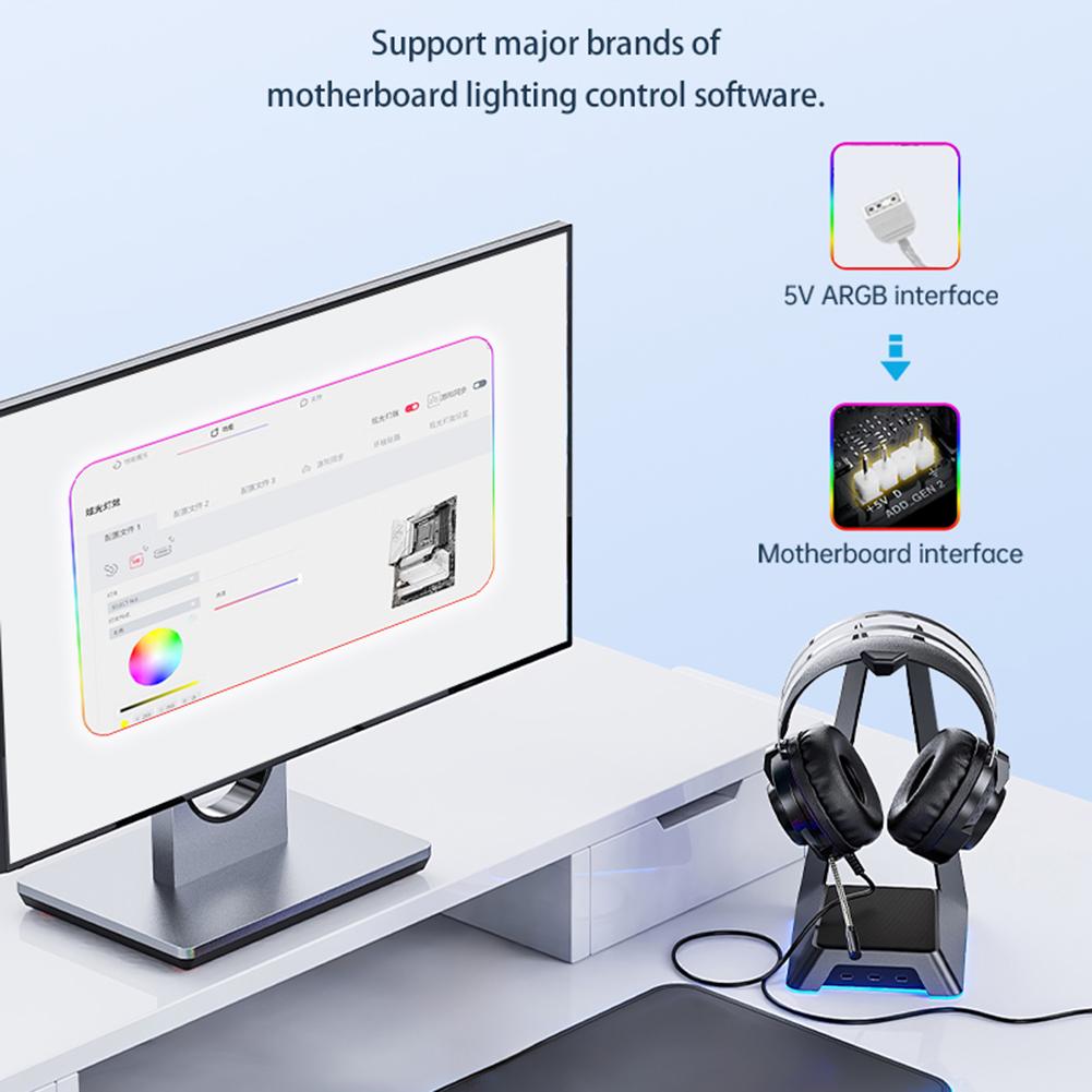 1/2Pcs Computer Chassis Fan 12cm Case Cooler Fan 4 Pin PWM Quiet Cooling Fan for Most PC Cooling Systems 800-1800RPM 5V 3Pin