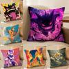 Pokemon Pikachu And Eevee Anime Plush Pillow Cover Soft Short Plush Cushion Cover For Sofa Bedroom Home Decor Gift