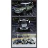 1/32 Range Rover Defender SUV Alloy Car Model Diecast Metal Toy Simulation Off-road Vehicles Model Sound and Light Toys Car Gift