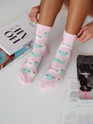 Milena Socks 0200-165 Colorful Cats 37-41 Milena