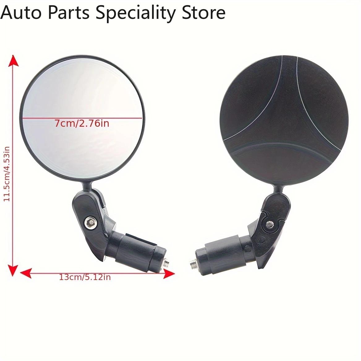 

Motorcycle Rearview Mirror 360 Rotation Adjustable Round Ellipse Rear View Mirrors Universal Round for Road Bike Accessories