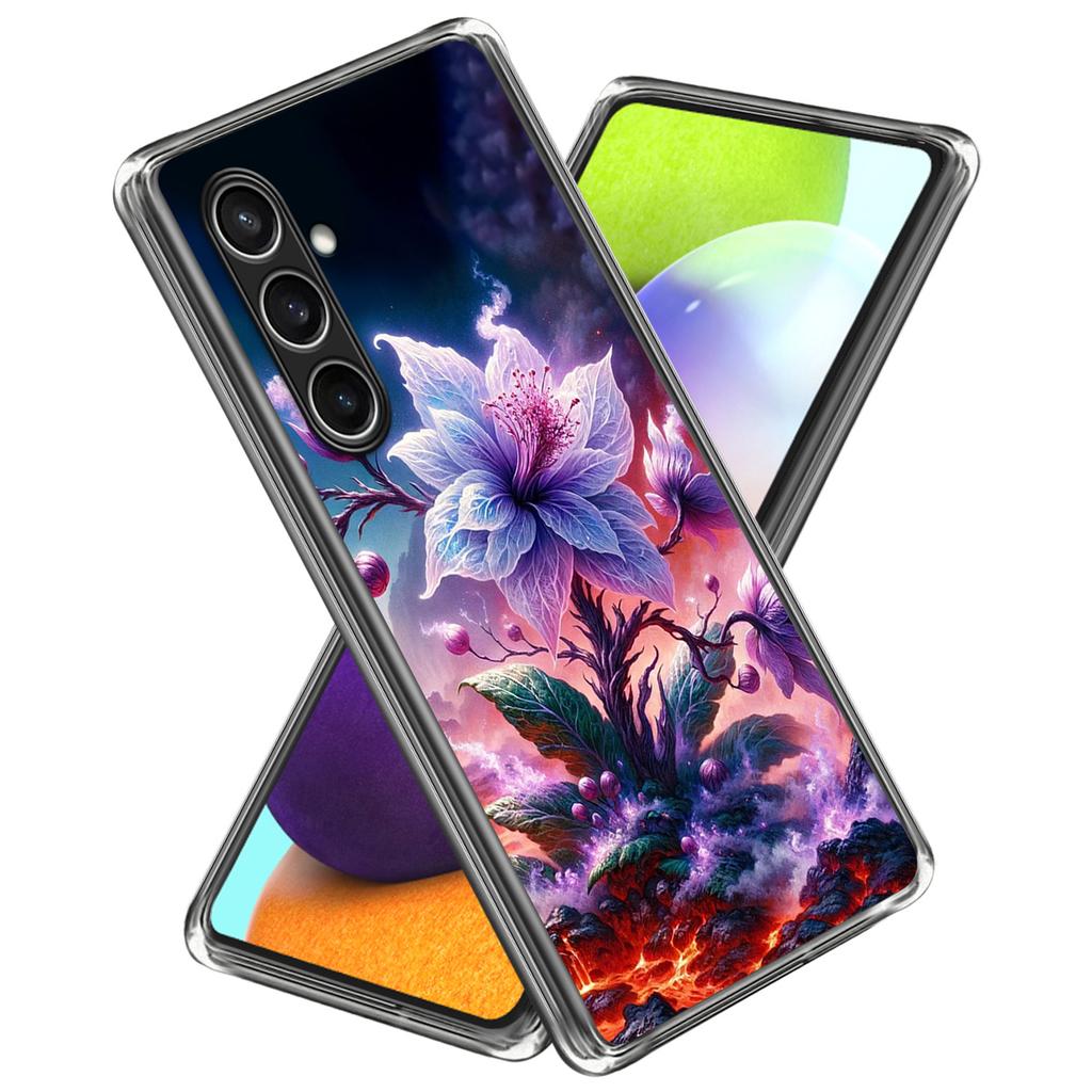 For Samsung Galaxy S24 FE Case Pattern Printed Shockproof TPU Phone Cover