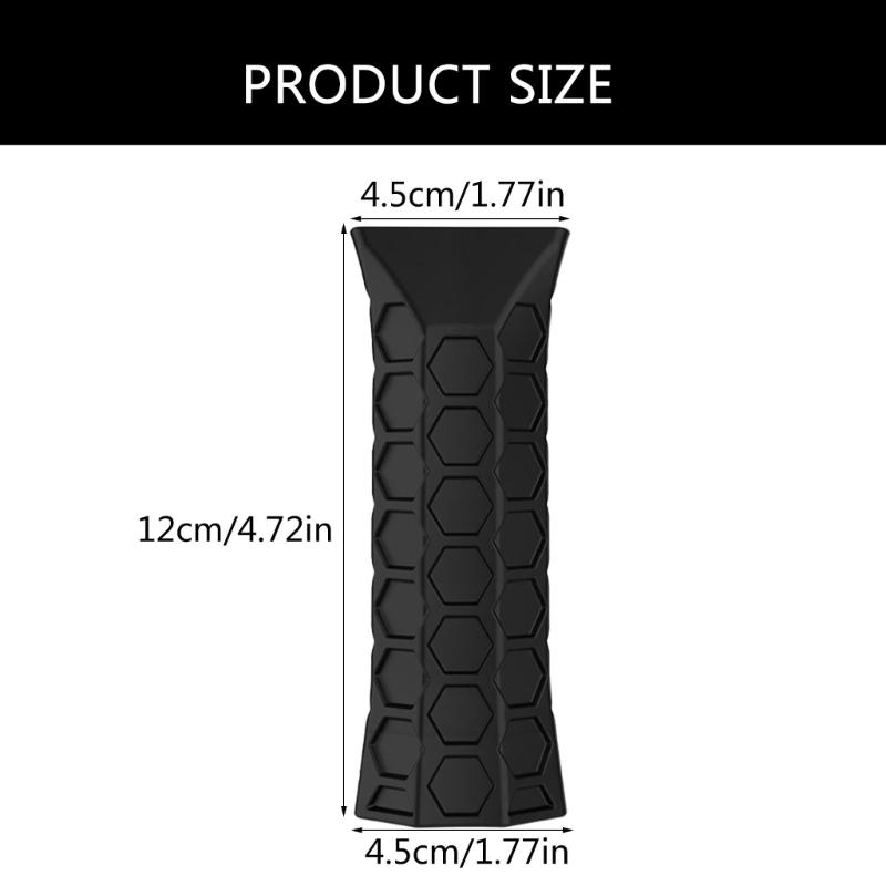 Comfortable Pickleballs Handle Cover Pickleballs Racket Overgrip Wrap NonSlip Silicone Tennis Racket Grip Easy to Clean