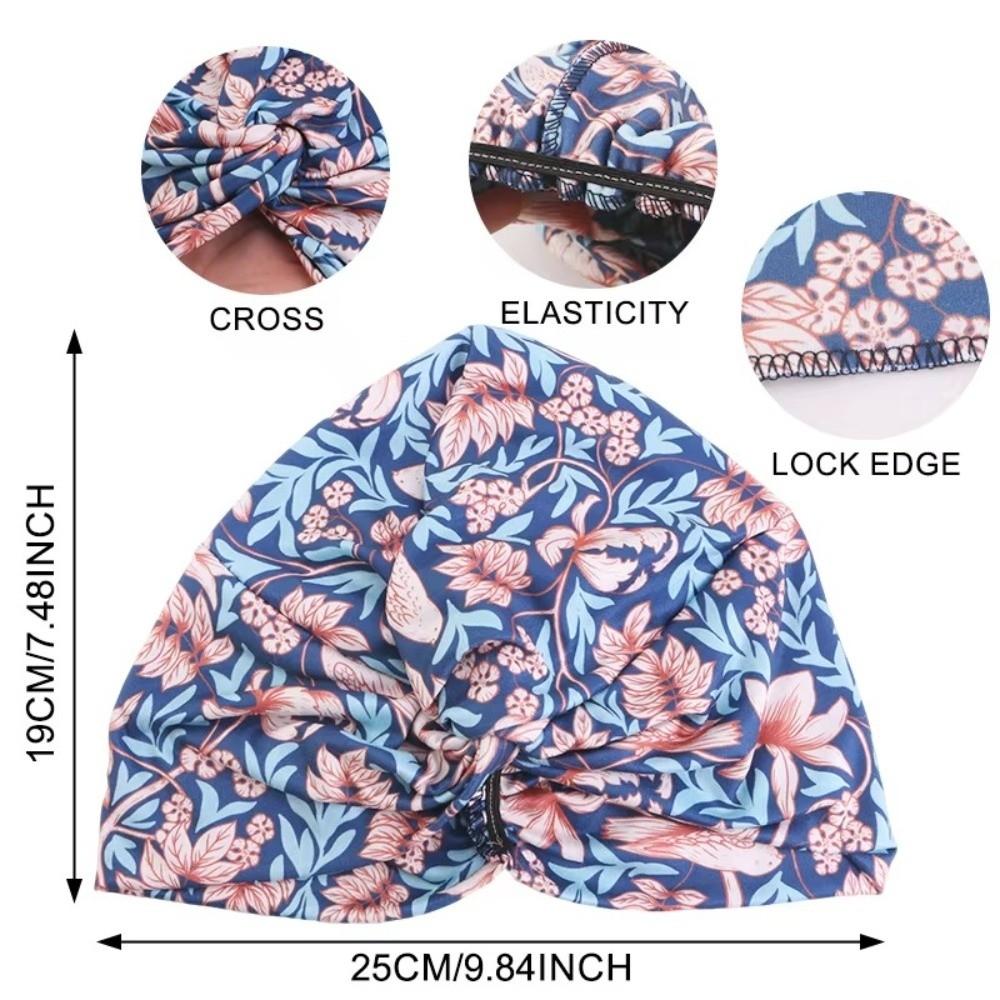 Breathable Hijab Scarf Elastic African Islamic Hair Loss Hat  Chemo Islamic Arab Cap Hat