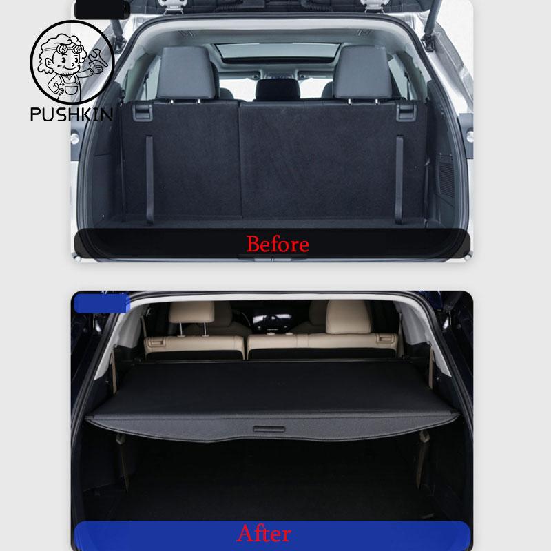 For Toyota Highlander Kluger XU70 2021 2022 2023 Trunk Cover Curtain Board Partition Modified Decorative Accessories