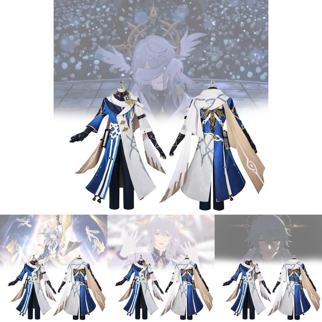 Cute And Stylish Honkai Star Rail Cosplay Costume For Men In Vibrant Blue Color