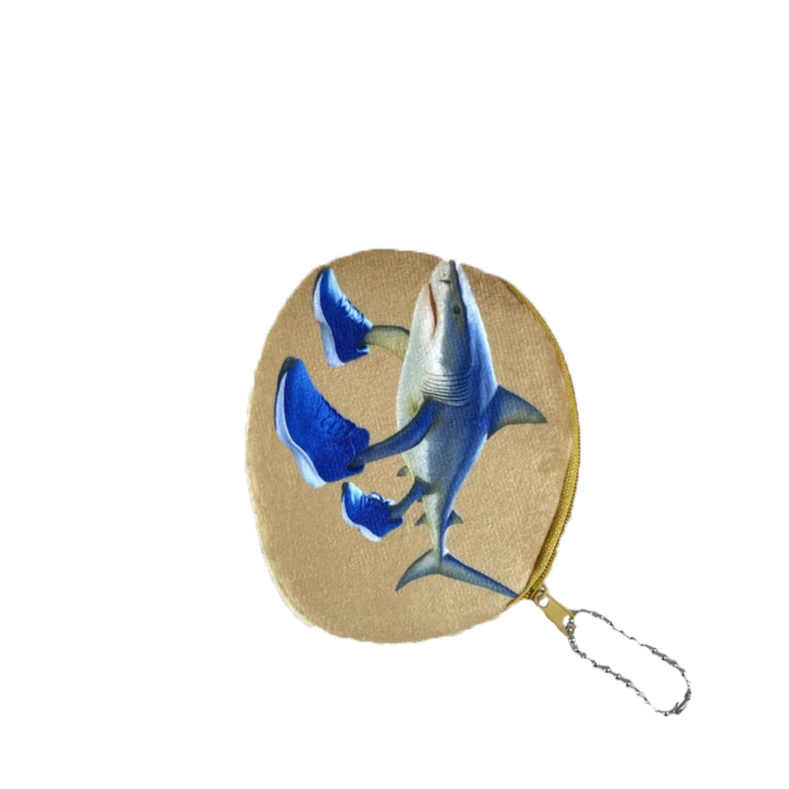 

Смішний гаманець для монет Смішний абстрактний брелок-чоловічок Сумка для зберігання монет та навушників One Size