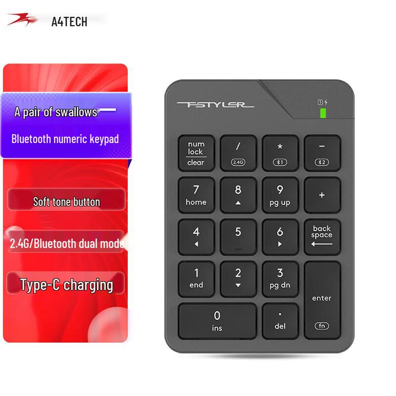 

A4Tech FBK21C Wired 18-Key Numeric Keypad