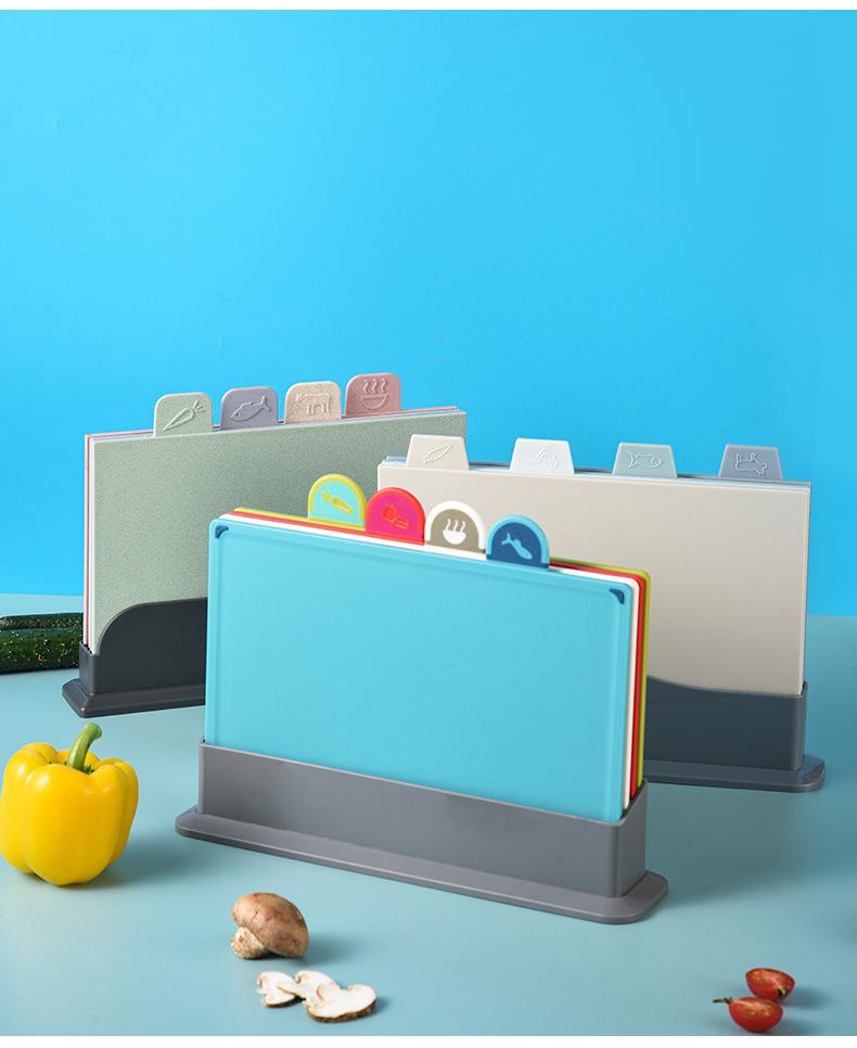 Auf Lager: Haushalts- & Babykost-Kunststoffschneidebrett-Set – Küchenschneidebretter