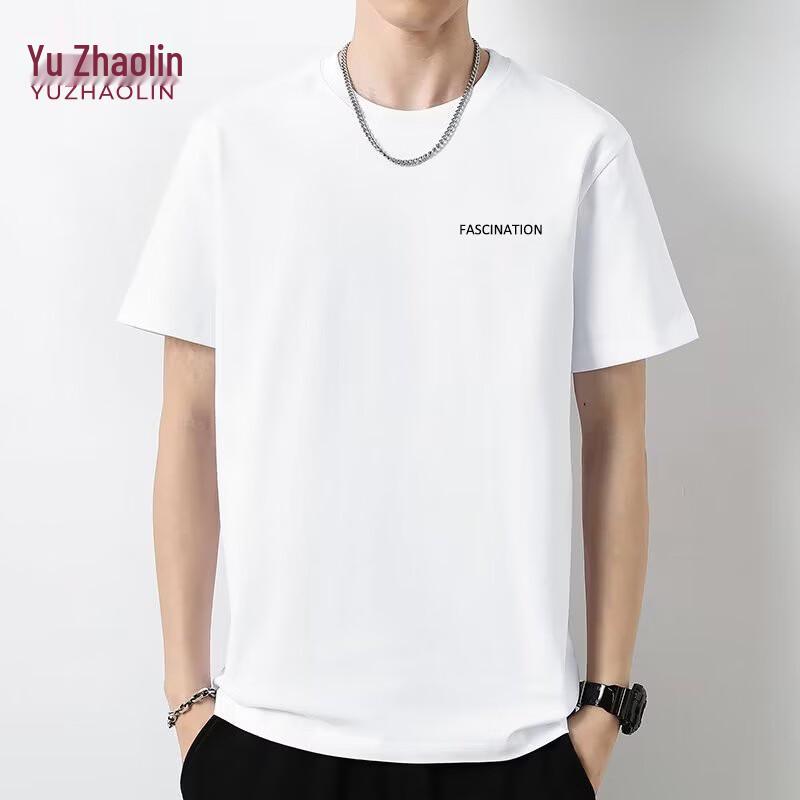 YUZHAOLIN Men s Premium Summer Short-Sleeve T-Shirt M