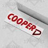 3D Car Stickers For Mini Cooper D SD Countryman Clubman Emblem Auto Body Letter Badge Trunk Decal Decoration Accessories