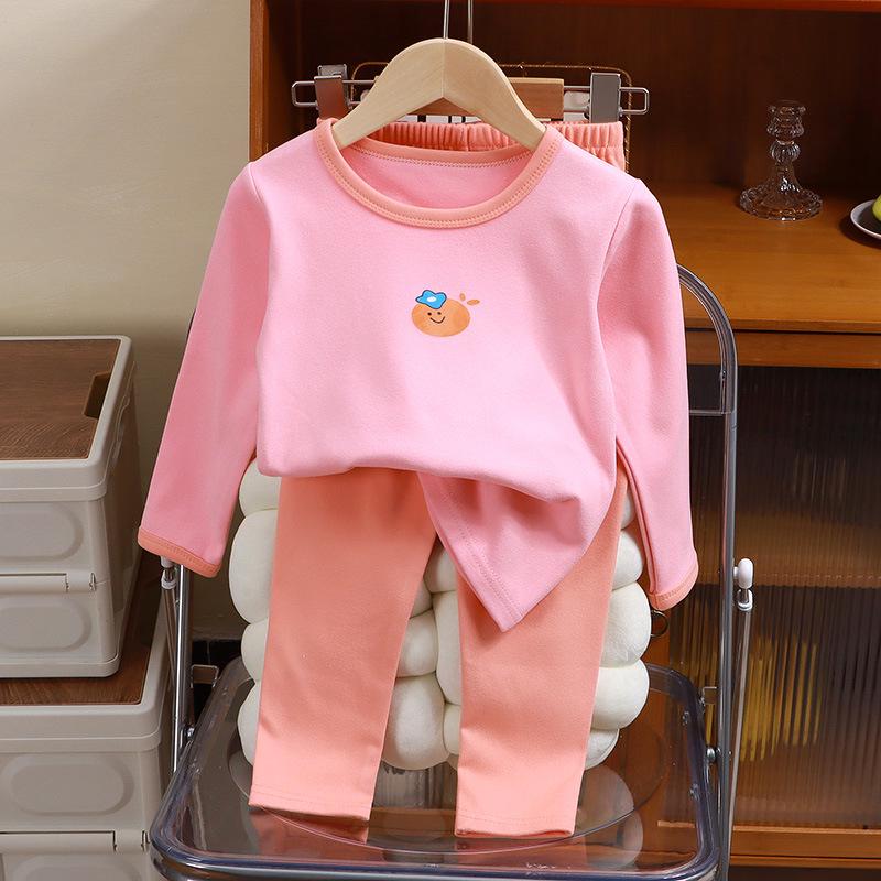 Children's 2025 Autumn/Winter Underwear Set: Cozy Pajamas for Boys and Girls
