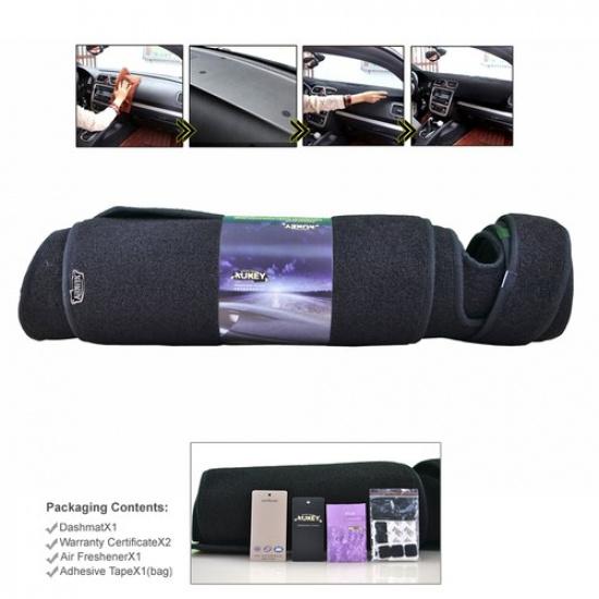 Dash Mat Dashboard Cover Dashmat Black Carpet For Jeep Grand Cherokee 2011-.
