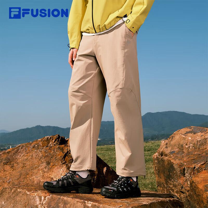 FILA FUSION Zhang Hao Woven Loose Straight-Leg Pants L