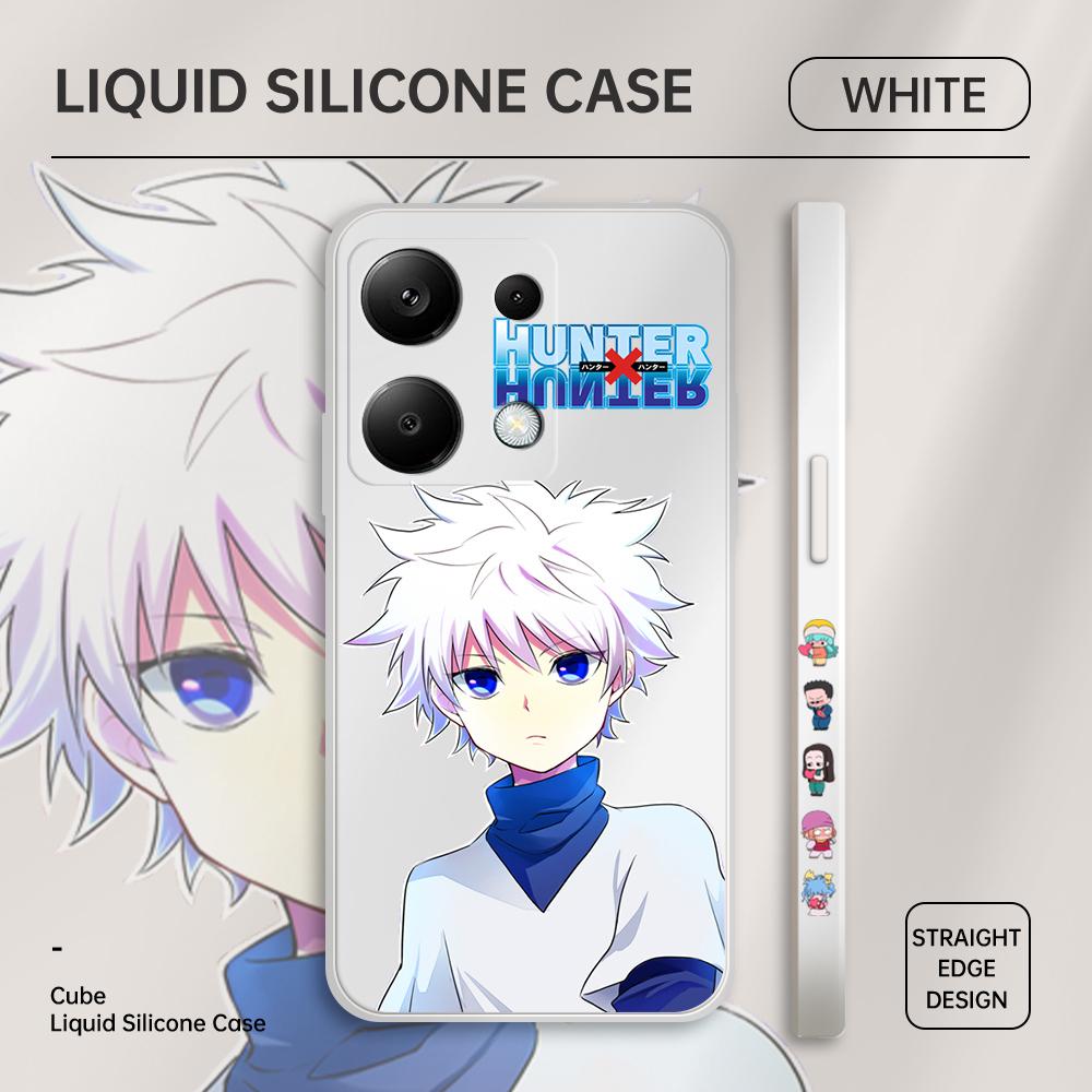 

Чехол для телефона с мультяшным красочным узором, квадратный, жидкий, силикон, TPU, полное покрытие камеры, противоударный защитный чехол для Xiaomi Redmi iPhone Redmi K40 Gaming белый