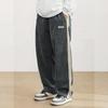 Men's Colorblock Striped Corduroy Trousers Men's Casual Fashion Trousers