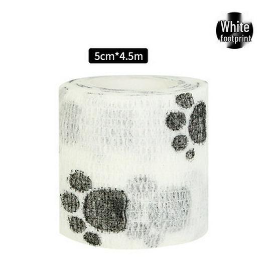 Bandagem Elástica Adesiva para Patas de Animais para Cães - Fita de Proteção Não Tecida para Exterior