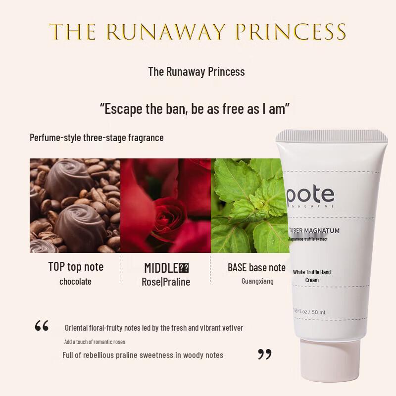 Boutie White Truffle Hydrating Hand Cream 50g