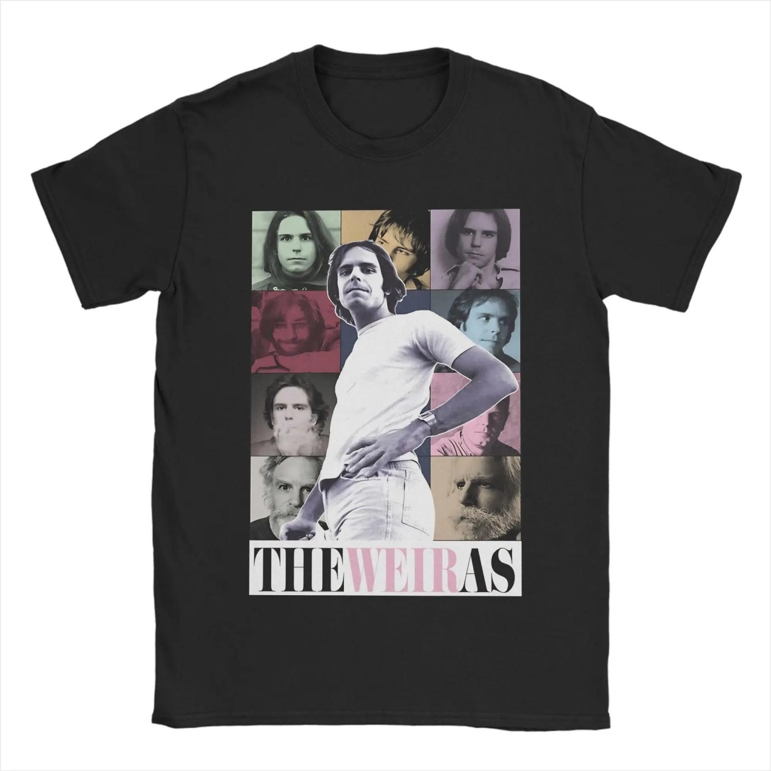 

Bob Weir T Shirt Beach Fashion T-Shirts Couple 100 Cotton O-Neck Oversize Clothes Short Sleeve Street Style Tshirt S чёрный