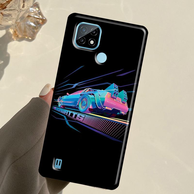 Back to the Future Cool For Realme 14 Pro Plus 10 11 12 13 GT 6 6T 5 GT7 Pro C61 C55 C53 C51 C21Y C25S C67 C75 Case