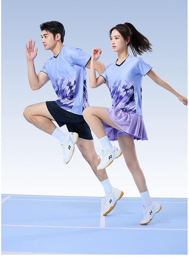 Guangzhou Quick-Dry Badminton & Table Tennis Training Short Sleeve Uniform for Men & Women