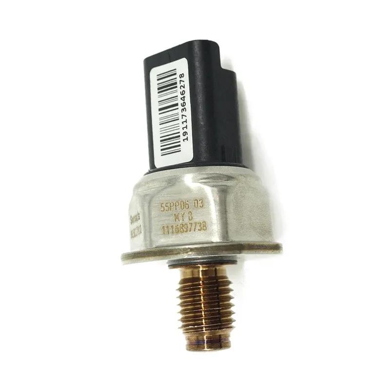 Original Fuel Rail Pressure Sensor For Citroen Berlingo  Dispatch C3 C4 C5  For Fiat Scudo  9658227880 55PP06-03
