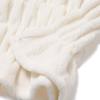Francfranc Fluffy Ripple Throw (170cm X 130cm) Ivory 2025 Model