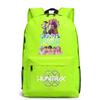 Animation Cartoon Peripheral Printing Simple Student Schoolbag Large Capacity Multi-Function Ridge Protection Leisure Backpack