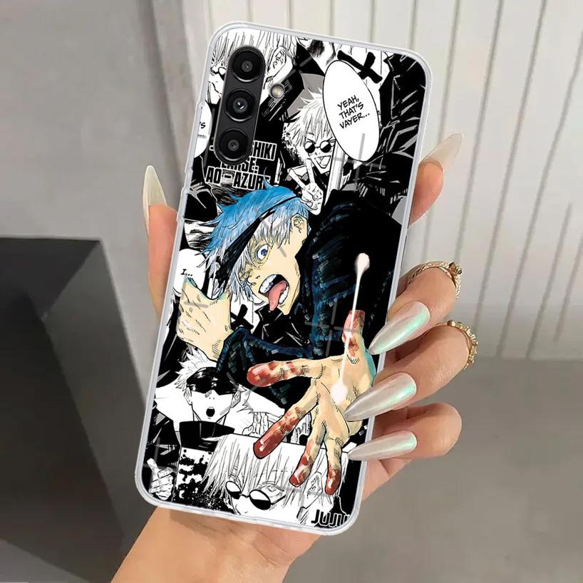 Jujutsus Japan Anime Phone Case for Samsung Galaxy A17 A16 A37 A26 A36 A57 A56 A15 A25 A35 A55 A14 A24 A34 A54 A13 A23 A33 A53 G