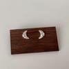 Mini Salty Croissant Earrings: Sweet, Cute, and Versatile Minimalist Design for Women