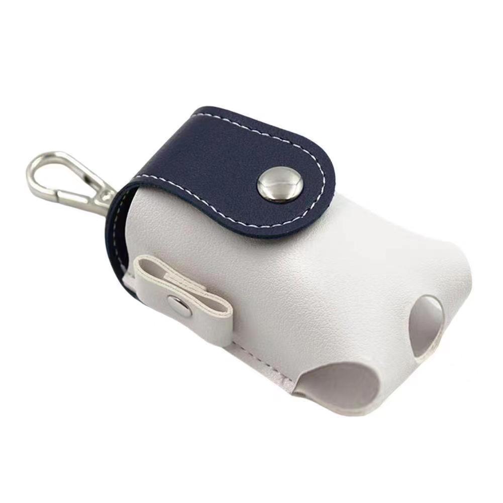 Portable Golf Bag Waterproof Leather Ball Bag Golf Small Fanny Bag Buckle Accessory Bag Lightweight