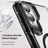Magnetic Clear Hybrid Shockproof Cases For Samsung S26 S25 S24 Plus Ultra For Magsafe Metal Lens Ring Anti-fall Bumper Cover
