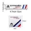 3D Aluminum Car Sticker Emblem Badge Door Decal Car Styling For Citroen C5X E-C4 E-C3 Berlingo C-ELYSEE C1 C2 C3 C4 Picasso C4L