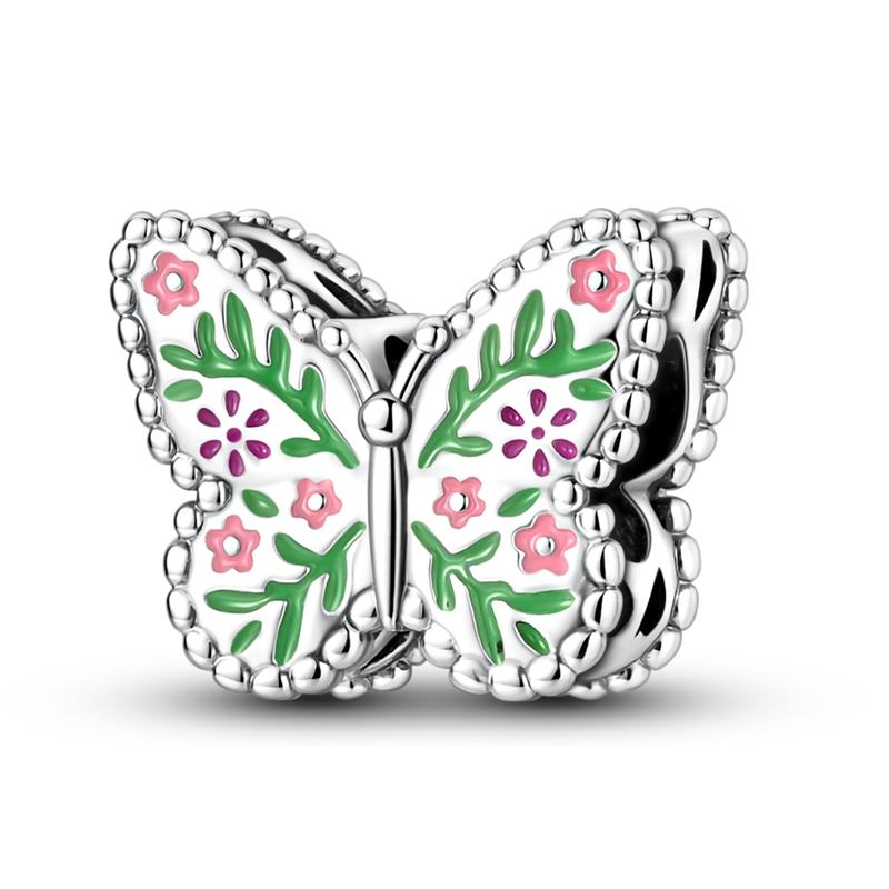 New Charms Pendant 925 Silver Sweet Bear Sun Moon Eyes Charms Beads Fit Bracelet Bangle Necklace For Women Jewelry Gift