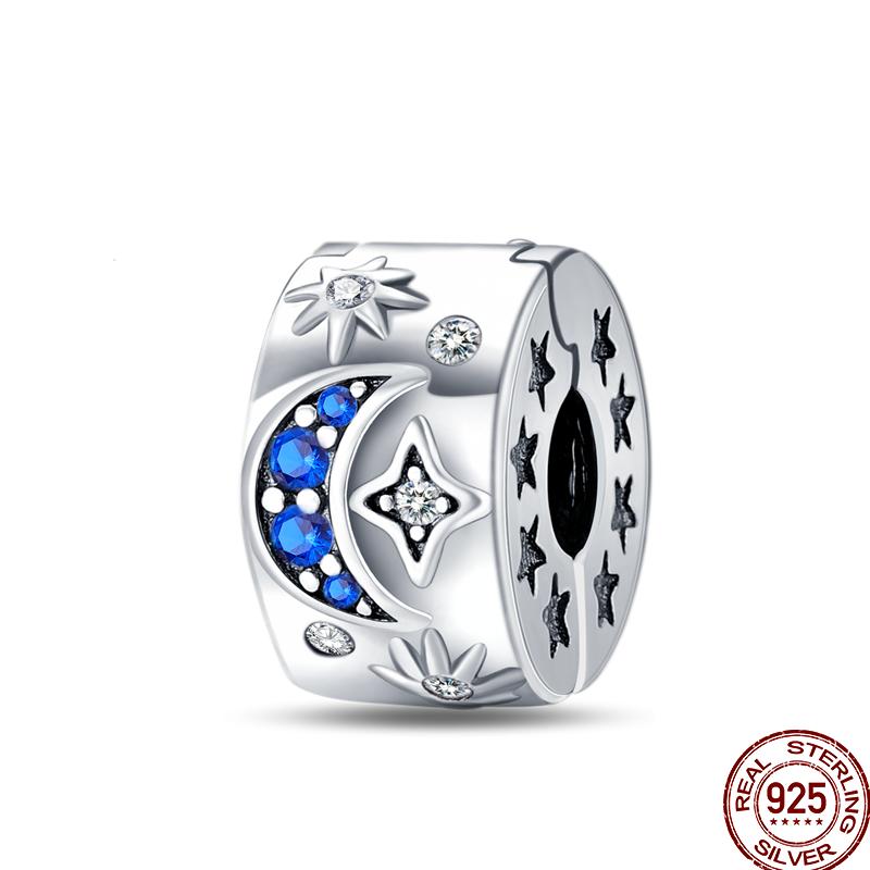 Copper Tarot Star Moon Sun Cross Bible Holy Blessing Amulet Beads Fit 3Mm Pan Original Bracelet Diy Gift