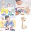 Elementary Diy Science Desk Lamp Children's Small Experiment Illuminating Night Light Wooden Educational Model Wholesale