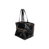 Alexander Wang Brand Logo Zipper Closure Cowhide Leather Tote Bag Shopping Tote Handbag Large Size Women's Style Vintage Color