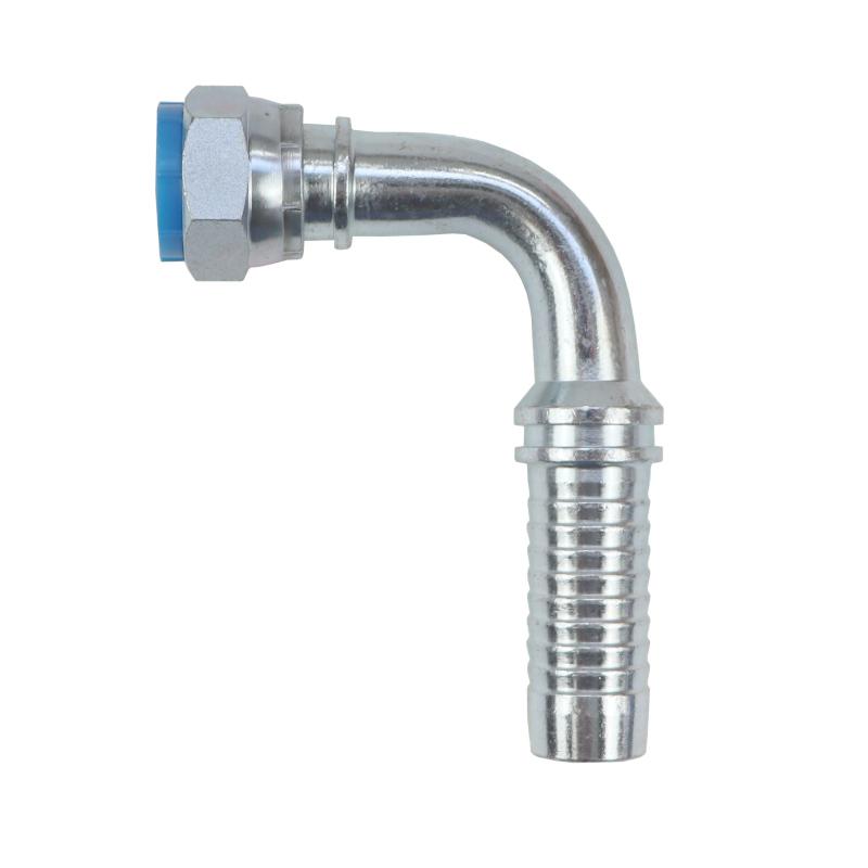 Metric Angle Crimped End, Internal Thread DKOL 90 DN25 22L M30x2 HYDRAL