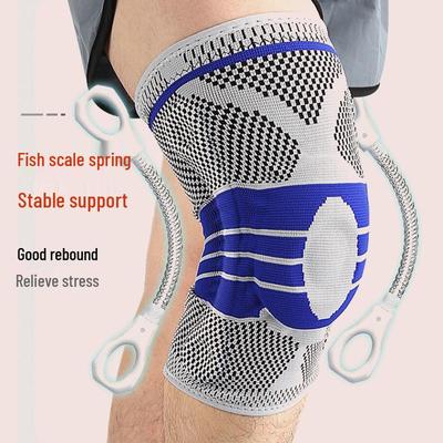 Unisex Sports Knee Pads: Professional Anti-Collision Protection for Basketball, Running, and Badminton - Supports Knees, Patella, and Meniscus